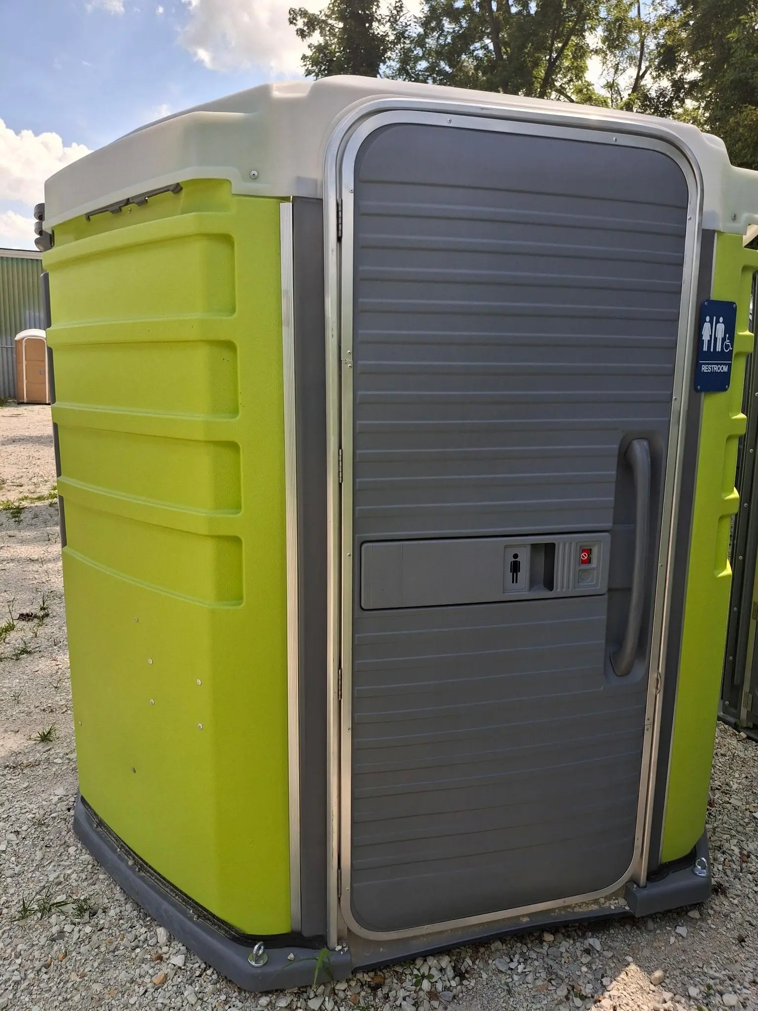 Windy City A.D.A. compliant portable restroom unit